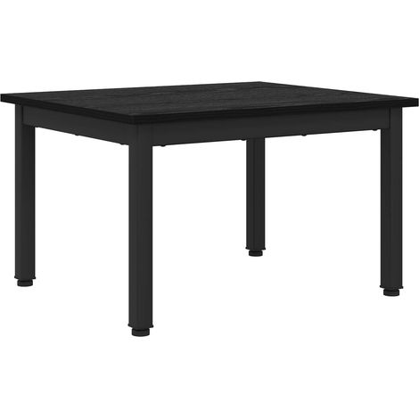 Maison Exclusive - Couchtisch Schwarz Eichen-Optik 60 x 50 x 36 c