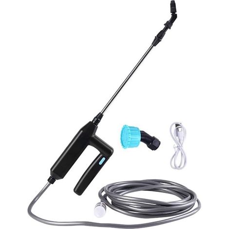 Lance télescopique, lance pour nettoyeur haute pression, lance haute pression avec tuyau de 3 m et buse (1/5)
