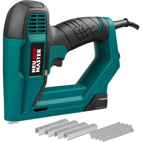 Elektrotacker 2in1 Nagelpistole mit 400 Klammern 200 Nägel (1/5)