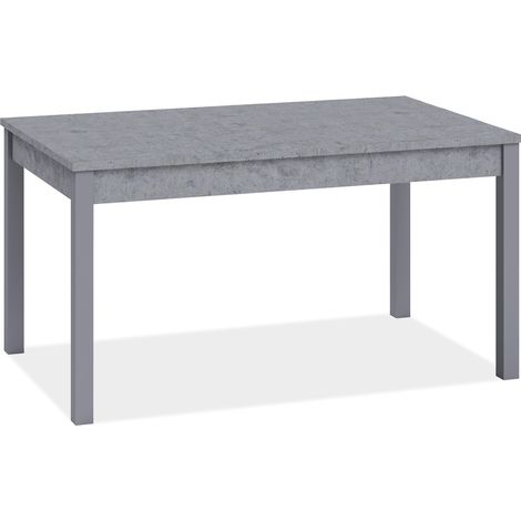 Mesa de hormigón extensible 120 x 80 cm - Cuneo (1/3)