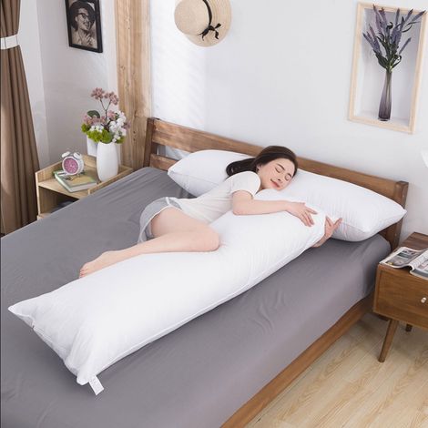 Ameublement - Noyau d'oreiller - 40 x 120 cm - Rembourrage en duvet et plumes - Pour canapé, chaise, sol ou décoration intérieure - 1 pièce (1/5)