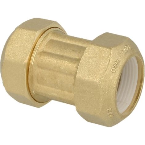 Raccord 63 mm 63 mm pour tubes PE et PVC