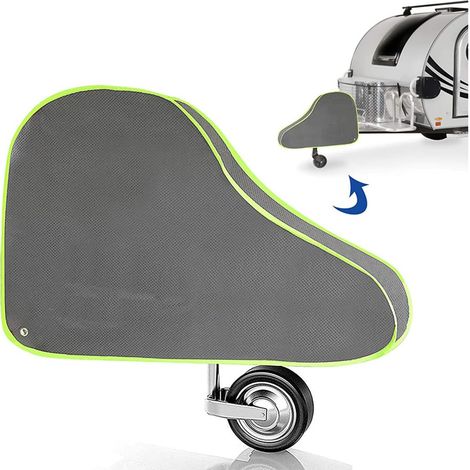 Attelage Housse Universel Remorque Caravane, Housse pour Attelage De Remorque Étanche, Housse Universelle pour Attelage De Remorque avec Sangles, Couverture D'attelage pour Caravane Camping-Car (1/5)