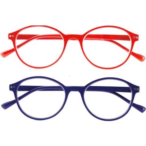 Occhiali per Lettura unisex mod. Twins Diottrie + 3,50 infrangibili conf. 2 pz