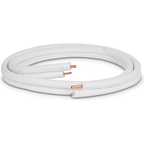 1 Liaison frigorifique 13m Cuivre 1/4 3/8 Pour climatiseur 9000 12000 BTU Installation résidentielle