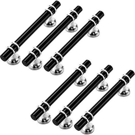 6pcs poignee de cuisine 128mm poignée meuble argenté-Poignee de Meuble Cuisine Inox Poignée de Porte Poignée Cuisine (1/5)