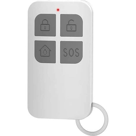 Télécommande, désarmement, sonnerie, alarme et urgence, distance de contrôle maximale de 15 m, sans interférence-NANOTEH (1/3)