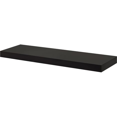 Dolle Wandregal 90 x 25 cm 50 mm schwarz Wandregal (1/2)