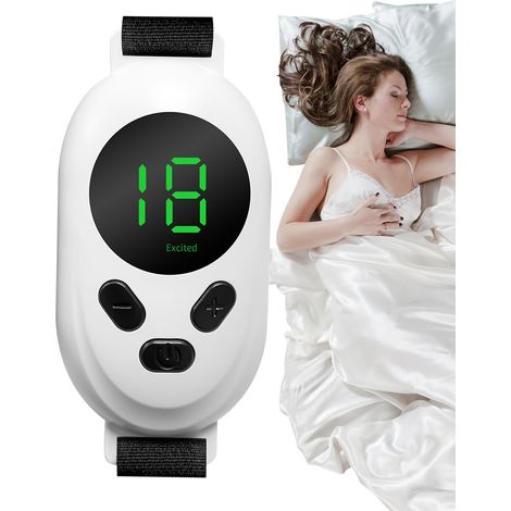 Dispositivo portatile per favorire il sonno, smartwatch a microcorrente per l'insonnia, dispositivo per il sonno a bassa frequenza per uomini e donne, strumento indossabile da polso per il rilassament