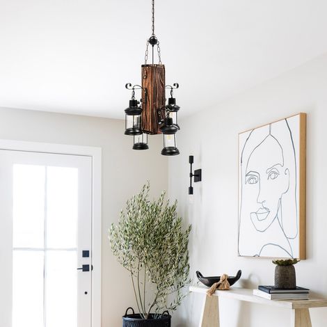 Vintage Retro Industrial Eisen Deckenleuchte Hängelampe Esszimmer Pendelleuchte