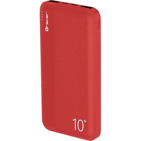 Powerbank Tracer Walker 10000 mAh 10W Rojo (TRABAT47402) (1/2)