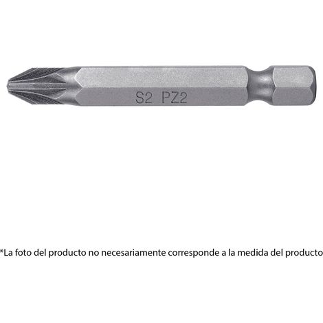 Puntas Pozidriv PZ3 para destornillador - 50 mm - 5 puntas