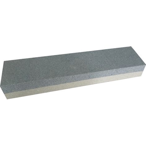 TECTOOL Pierre à aiguiser grossier/fin - 200 x 50 x 25 mm