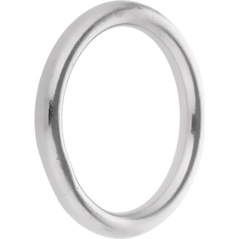Bateau De Sangle De Métier De Cercle D'anneaux Ronds Sans Couture D'acier Inoxydable O 6x30mm (1/5)