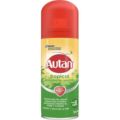 Autan Spray Répulsif Tropical 100 ml