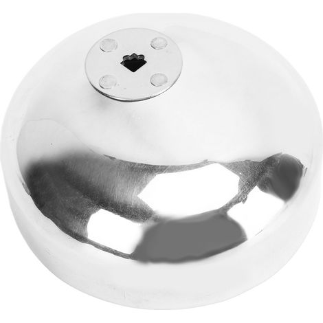 Garde d'épée en alliage d'aluminium pour escrime, accessoire d'entraînement et compétition, argent, adulte, 13 cm/5,1 pouces (1/5)