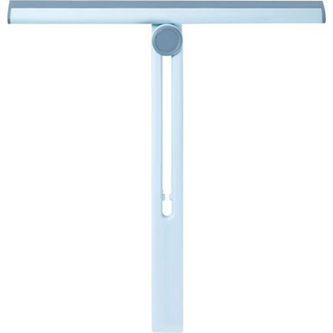 Klappbarer Fensterschaber, vielseitiges, rotierendes Reinigungswerkzeug, geeignet für Glas, Arbeitsplatten, Böden usw. (blau) (1/5)