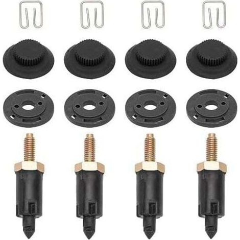 4 Set Fixations Couvre Moteur 2.0 HDI pour Berlingo C4 C5 Xantia Xsara 206 306 307 406 607 806 Expert 0137F6 13711 clips + boulons (1/5)