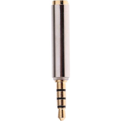 3,5-mm-Klinkenstecker (Stecker auf Buchse) – Silber (1/5)