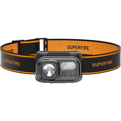 Lampada frontale Superfire HL23-S, 350 lm, USB-C