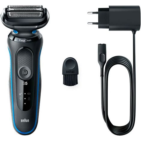 Braun B1000s Afeitadora eléctrica negra de alto rendimiento (1/5)