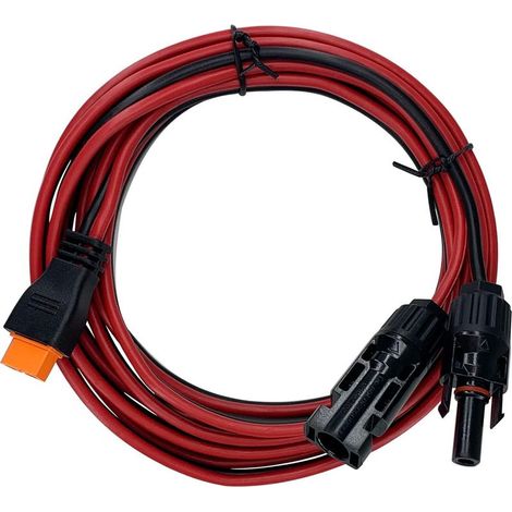 m langes Solarladekabel, 12 AWG Solarpanel-Steckerkabel-Set, für Wohnmobil-Solarpanels, tragbare Powerstations, Solargeneratoren und LiPo-Akkus (1/4)