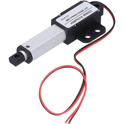 Dailygoods，Actuador lineal de 12 V y 30 mm de recorrido，Bajo nivel de ruido，Protección contra cortocircuitos，Interruptor de límite integrado (1/5)