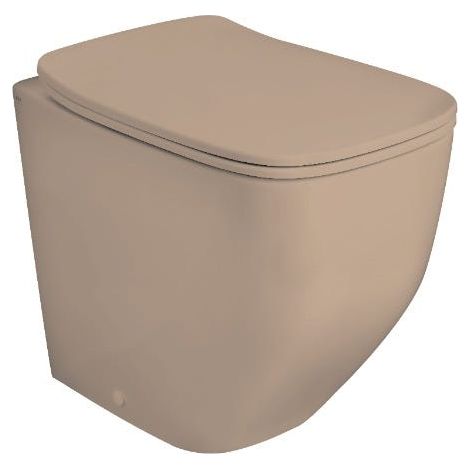 Stand-Wc Ohne Spülrand - Sanitärkeramik – Matt Sandbeige Mozart