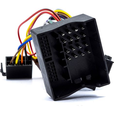 Adaptador de conector de radio quadlock-ISO cube para BMW, Land Rover, Range Rover, Rover (1/4)