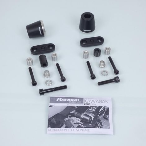 Tampon pare carter Radikal pour moto Kawasaki 800 Z Après 2013 (1/3)
