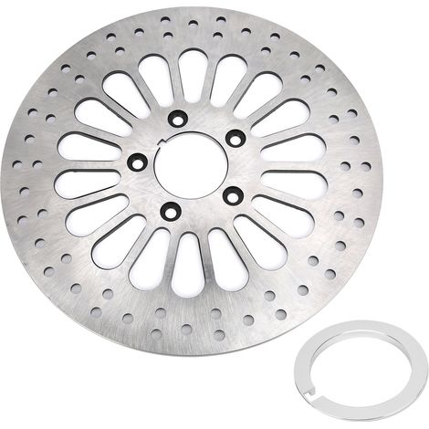 Disque de frein avant moto 5 trous OD292mm/11.5in ID58mm/2.3in remplacement pour Touring 2000-2007 (1/5)