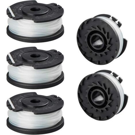 TEENO VPCD2095 Lot Reflex 5 bobines de 5 mètres de Fil, Blanc, 1,5 mm4