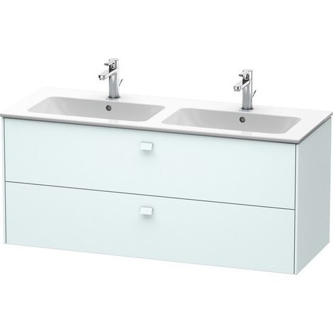 Meuble sous-vasque BRIOSO 553x1290x479mm Bleu clair mat