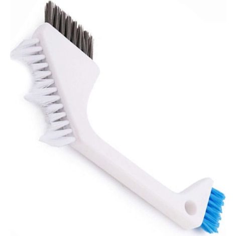 Brosse Multifonction pour Salle de Bain, Brosse de Nettoyage pour Joints de carrelage et de Cuisine, Retrait Facile des moisissures des Surfaces souillées (1/4)