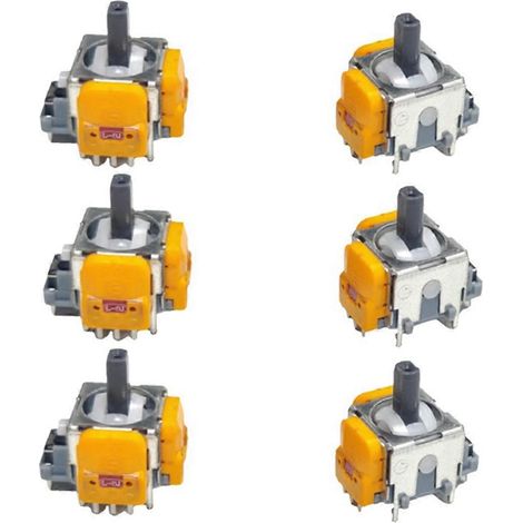 Set mit 6 verstellbaren elektromagnetischen Joysticks mit Hall-Effekt (1/5)