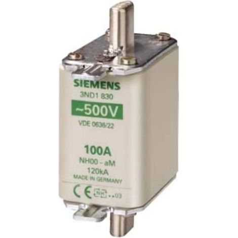 [NEUWERTIG] B-Ware Siemens Sicherungseinsatz Schmelzsicherung Nh00 125 A Nh Sicherung 3 Stück