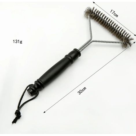 Accessoires pour barbecue, brosses de nettoyage, outils, brosses antiadhésives en acier inoxydable, ustensiles de cuisine performants - AquaForge