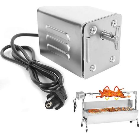 Moteur de gril électrique 15 W - Accessoires pour gril - Électrique - Idéal pour la cuisson en extérieur (1/5)