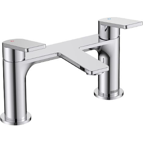 Bristan Frammento Bath Filler Tap Pillar Mounted - Chrome (1/5)