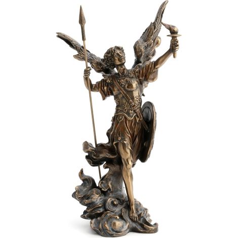 Signes Grimalt Figura Figuras  Figura Ángel Uriel Bronce Crudo 13x21x36cm 24308