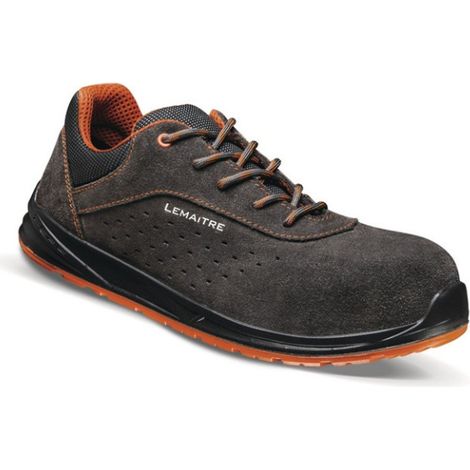 Chaussures de sécurité basses TRIGGER S1 SR - Gris/Orange 43 (1/5)