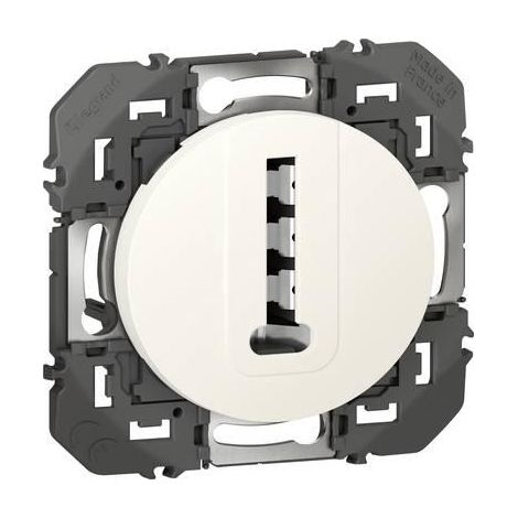 Legrand 600368 Toma de teléfono blanca Legrand Dooxie en T