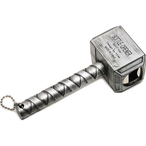 Thors Hammer Flaschenöffner für Bier und Limonade – Ideal für Partys, Strand und Bars (1/5)
