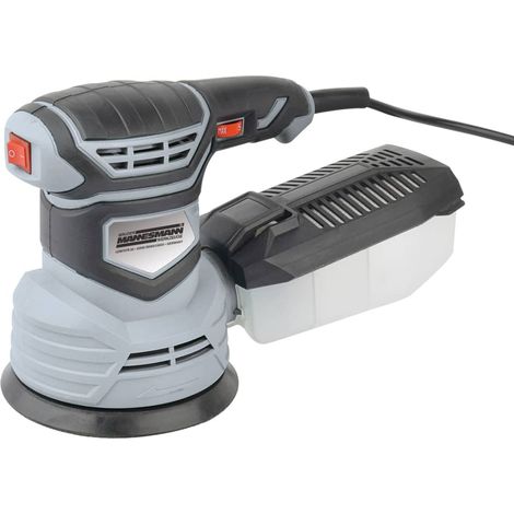 Brüder Mannesmann M12345 lijadora orbital 380 W gris negro (1/2)