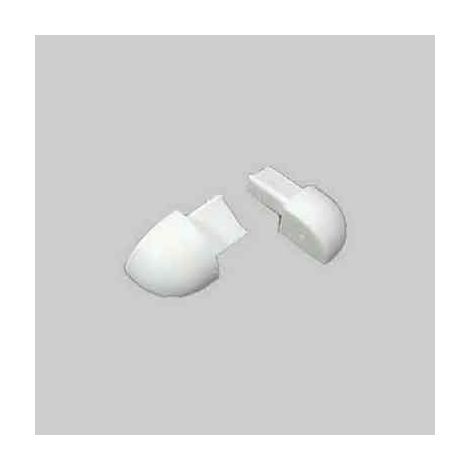 CAPSULE PER PROFILO 'JOLLY' H mm 10 - Bianco