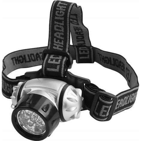 Lampe frontale 7 LED blanches