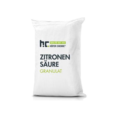 25 kg Zitronensäure Granulat in Lebensmittelqualität (1/5)