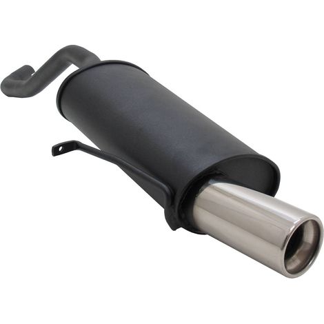 Silencieux Echappement Renault Clio III de 2005 a 2009 sortie 1 x 90mm-13824826