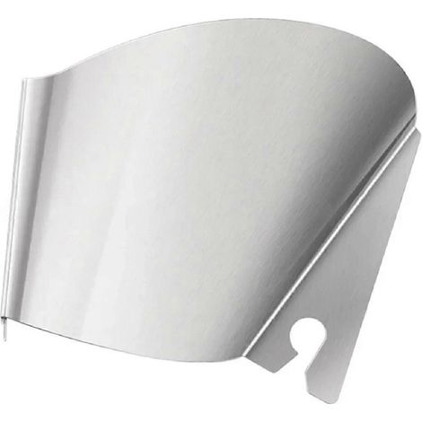 Goulotte de versement pour bol de robot pâtissier KitchenAid, protection anti-farine en acier inoxydable de qualité alimentaire, conçue pour les accessoires KitchenAid. (1/5)