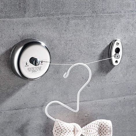 Cabine de douche rétractable en verre et acier inoxydable 304 pour salle de bain (1/5)